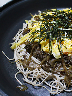 牛ごぼうで瓦そば風-レシピのメイン写真