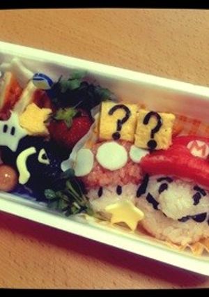 キャラ弁☆マリオ☆-レシピのメイン写真