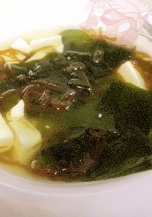 ローカロリーでヘルシーなもずくのスープ-レシピのメイン写真