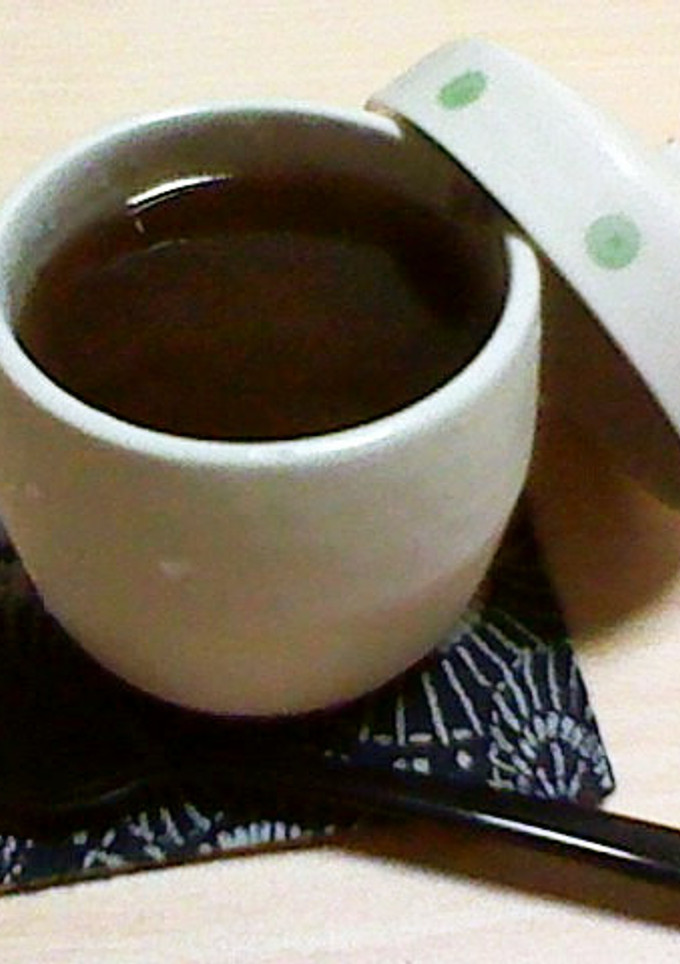 いりごまを使って。簡単、黒ゴマ豆腐-レシピのメイン写真