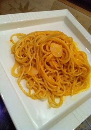 うにクリームパスタ-レシピのメイン写真