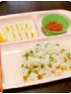 野菜たっぷりとろとろうどん(離乳食中期)-レシピのメイン写真