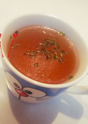 お湯をいれるだけ！簡単コンソメスープ-レシピのメイン写真
