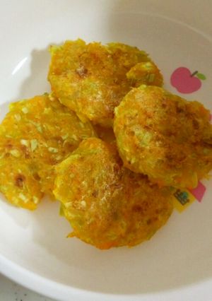 離乳食中期★卵いらずのお好み焼-レシピのメイン写真