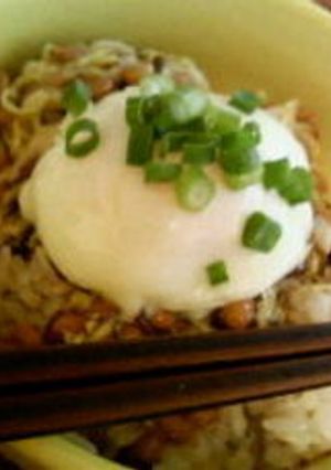 *とってもヘルシー！ネバネバ納豆丼*-レシピのメイン写真