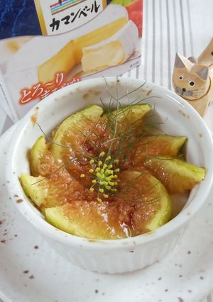 ココットカマンで簡単いちじく＆シナモン-レシピのメイン写真