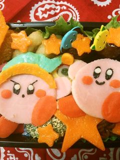 星のカービィ☆キャラ弁-レシピのメイン写真