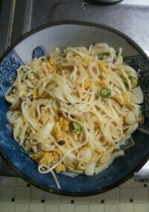 ７月２３日晩飯　【ソーミンチャンプルー】-レシピのメイン写真