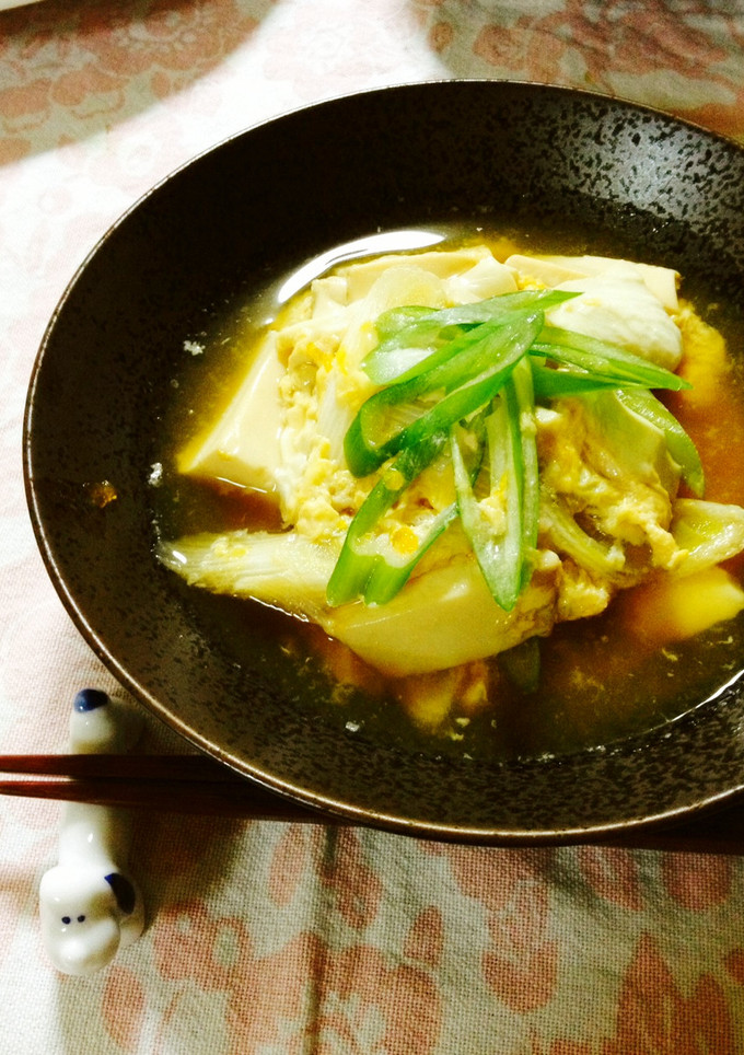 ✿時短で♬豆腐の簡単卵とじ煮✿-レシピのメイン写真