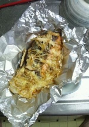 鮭【鮭のマヨホイル焼き】-レシピのメイン写真