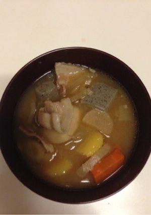おばあちゃんの豚汁-レシピのメイン写真