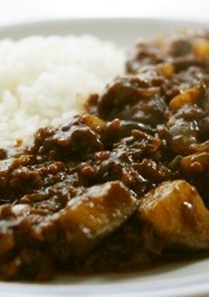 茄子のドライカレー-レシピのメイン写真