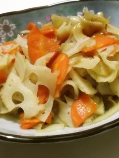 れんこんとにんじん 手早くきんぴら♪-レシピのメイン写真