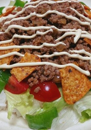 カフェごはん風☆タコライス-レシピのメイン写真