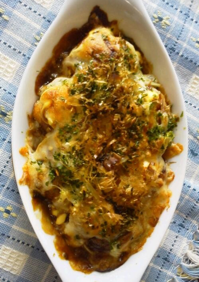 熱々たこ焼きのピザ風p(^-^)q-レシピのメイン写真