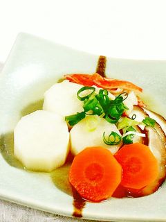 長芋と人参・カニかまのあっさり煮♪-レシピのメイン写真
