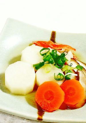 長芋と人参・カニかまのあっさり煮♪-レシピのメイン写真