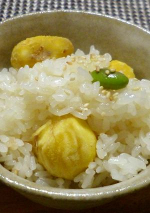 料亭の味？主役はほっくり♪栗おこわ-レシピのメイン写真