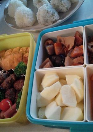 体育会2013お弁当-レシピのメイン写真