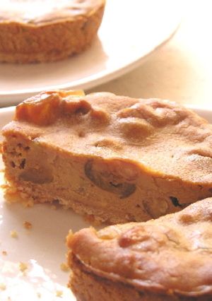 キャラメルチーズケーキ＜胡桃＆いちじく＞-レシピのメイン写真