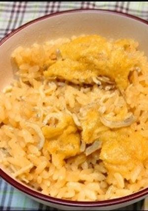 麦茶の炊き込みご飯〜松山あげ入り〜-レシピのメイン写真