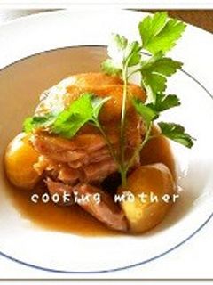 ◆15分で本格「栗と鶏肉の煮込み」-レシピのメイン写真