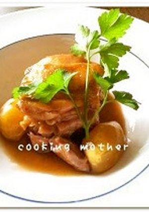 ◆１５分で本格「栗と鶏肉の煮込み」-レシピのメイン写真