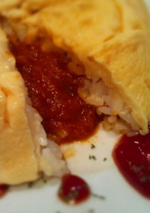 カレーリメイク!!簡単♪オムカレー★-レシピのメイン写真