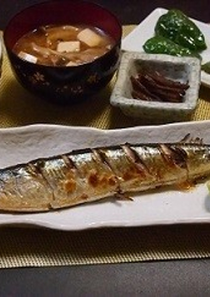 ルクエSRでさんまの塩焼き-レシピのメイン写真