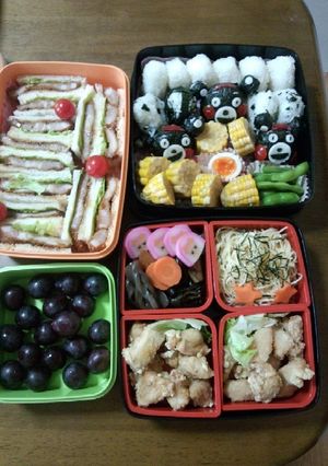小学校運動会のお弁当-レシピのメイン写真