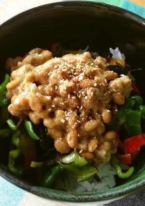 むっちゃ簡単!「塩コンブなっとう丼」-レシピのメイン写真