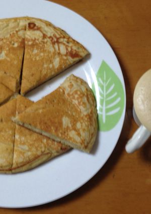 白いふすまパンケーキ-レシピのメイン写真