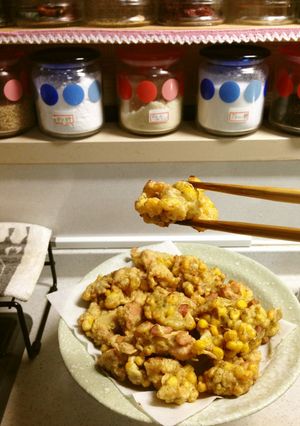 鶏肉の海苔コーン揚げ-レシピのメイン写真