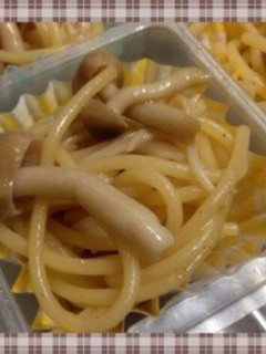 お弁当☆きのこパスタ☆冷凍保存☆-レシピのメイン写真