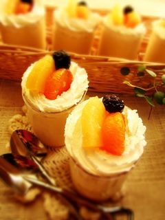 オレンジ×マスカルポーネのムース-レシピのメイン写真