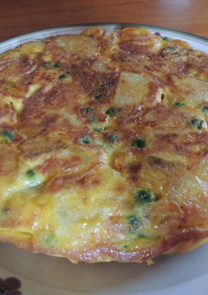 かぼちゃのスパニッシュオムレツ-レシピのメイン写真