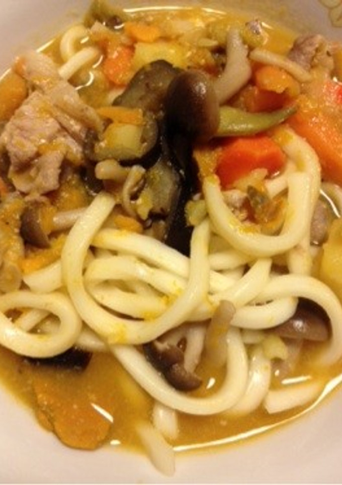 おほうとう風煮込みうどん-レシピのメイン写真
