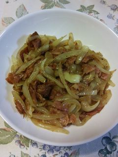 ベーコンと玉葱のカレー炒め-レシピのメイン写真