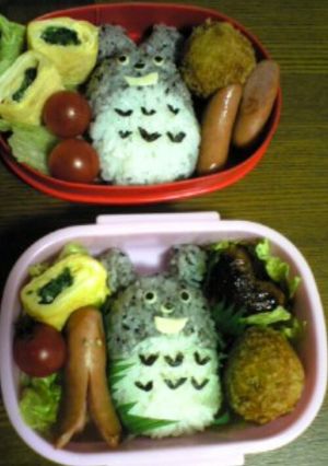 キャラ弁☆トトロ弁当☆-レシピのメイン写真