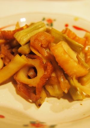 ちくわとやまくらげの煮物-レシピのメイン写真