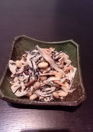 便秘解消！ひじき&根菜サラダ-レシピのメイン写真