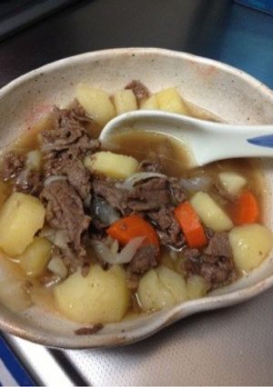 簡単☆お肉とじゃがいもたっぷり♡肉じゃが-レシピのメイン写真