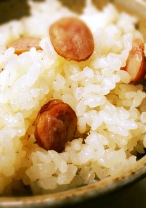 簡単！シンプル！ソーセージご飯☆-レシピのメイン写真