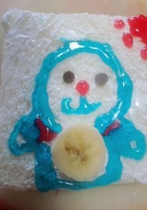 白いネオソフトとおばけちゃん-レシピのメイン写真