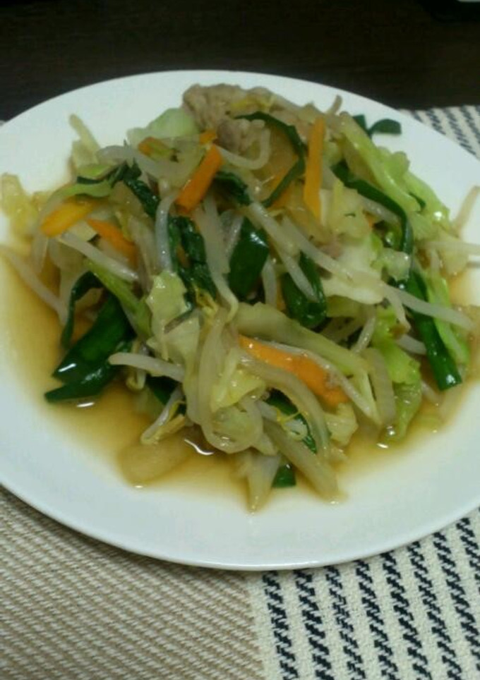 定番☆優しい味付けの野菜炒め-レシピのメイン写真