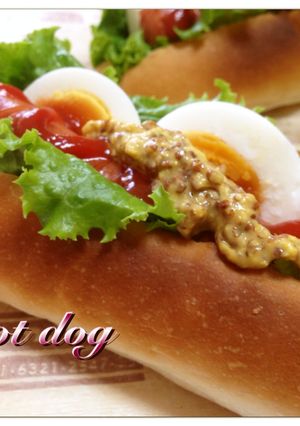 ✿朝食やお弁当に カラフルホットドック✿-レシピのメイン写真