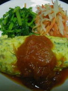 野菜入りオムレツ-レシピのメイン写真
