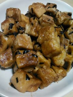 簡単!高野豆腐なんちゃって揚げ出しチキン-レシピのメイン写真