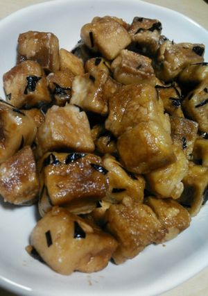 簡単！高野豆腐なんちゃって揚げ出しチキン-レシピのメイン写真