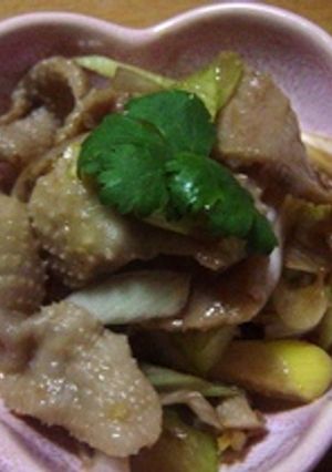 凝った風鶏皮和え-レシピのメイン写真